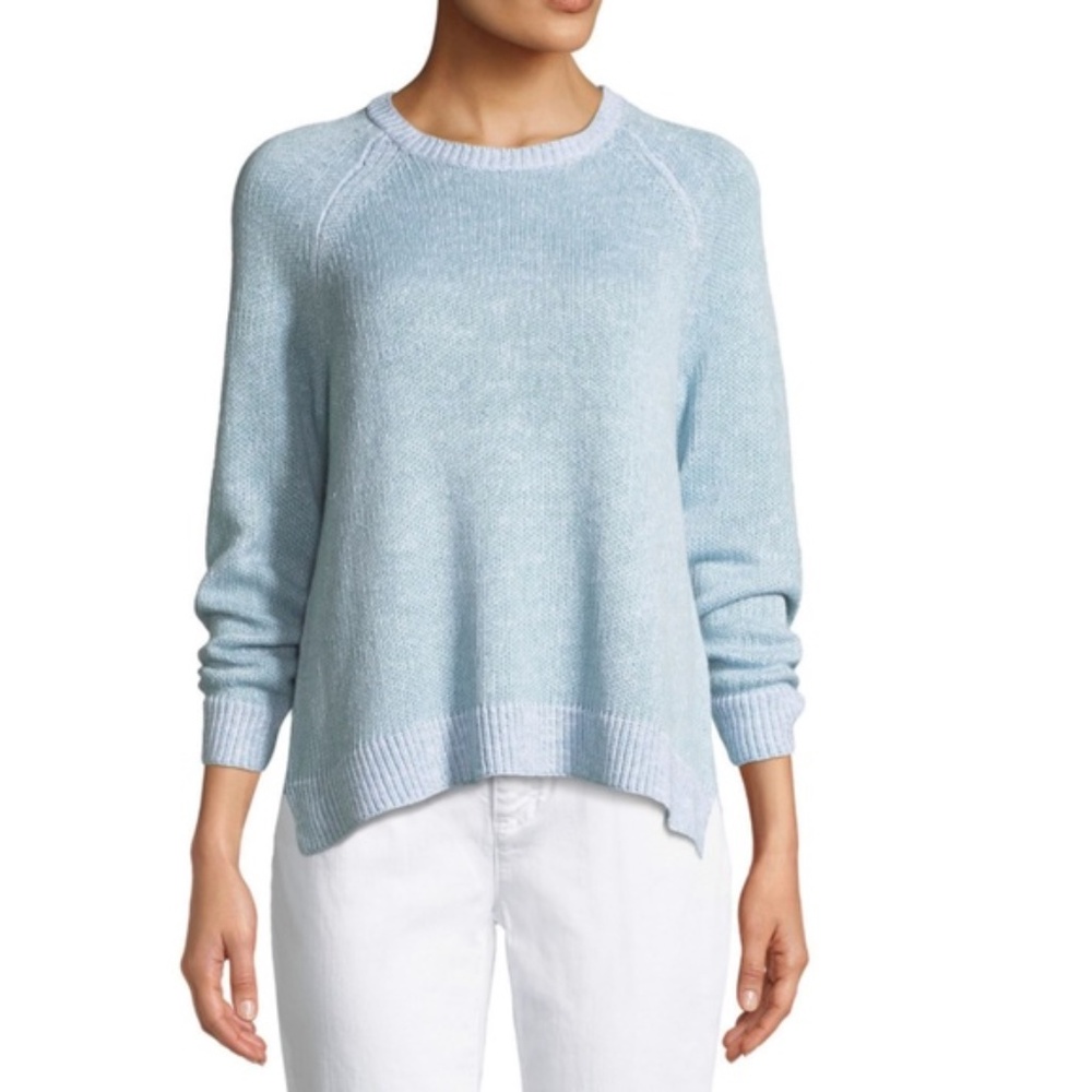 Eileen Fisher Organic Linen Cotton Slub Top S NWT